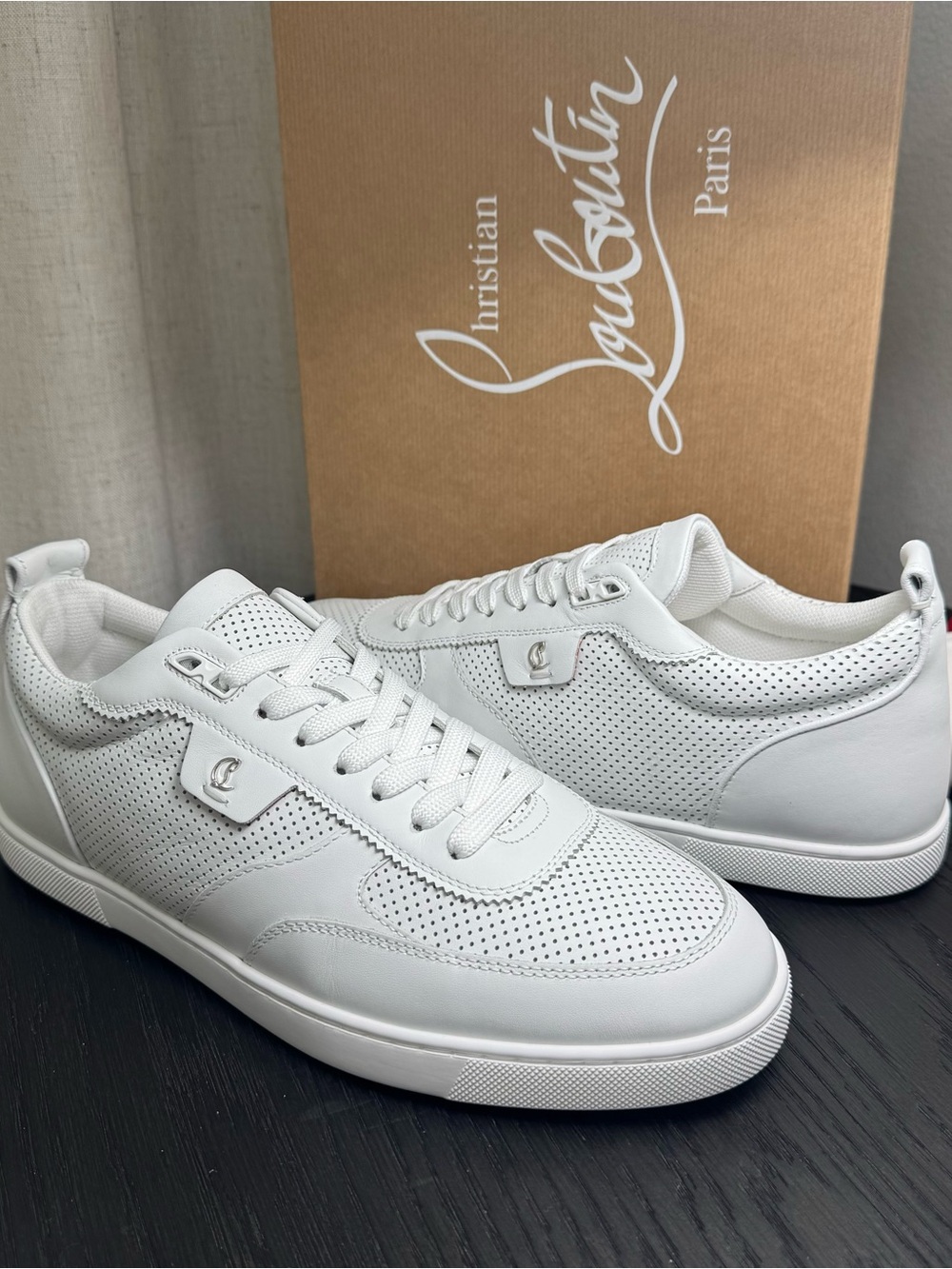 Christian Louboutin Tutti Rui Sneakers Leather White - Picture 4 of 8